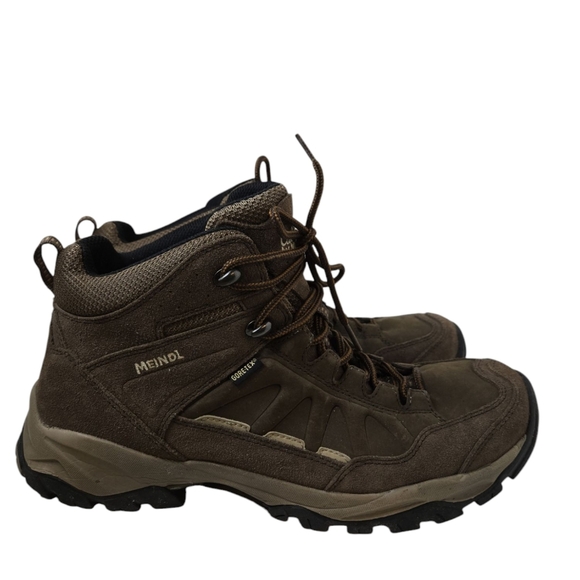 Meindl Men's Sports Outdoor Trekking and Hiking Shoes Brown Mahogany Size 9.5 - Picture 4 of 7